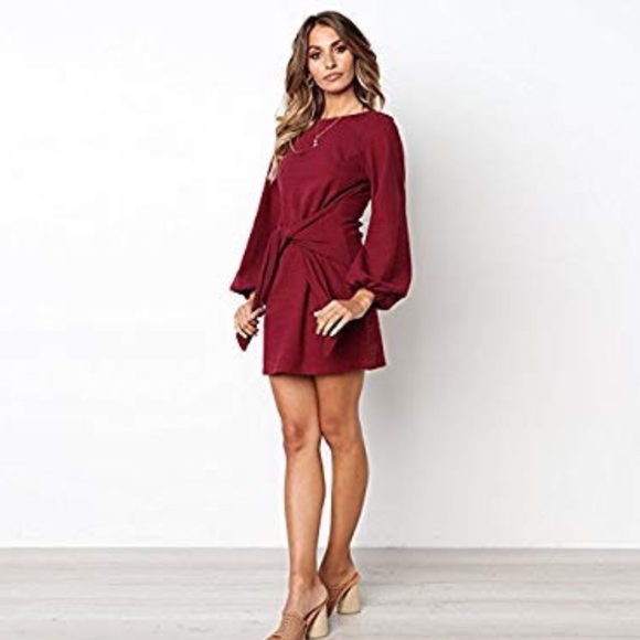 Pencil Sleeve Mini Dress- Medium - Picture 4 of 6